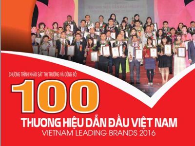 Dược Hà Tây lọt top 2 thương hiệu dẫn đầu Việt Nam 2016.